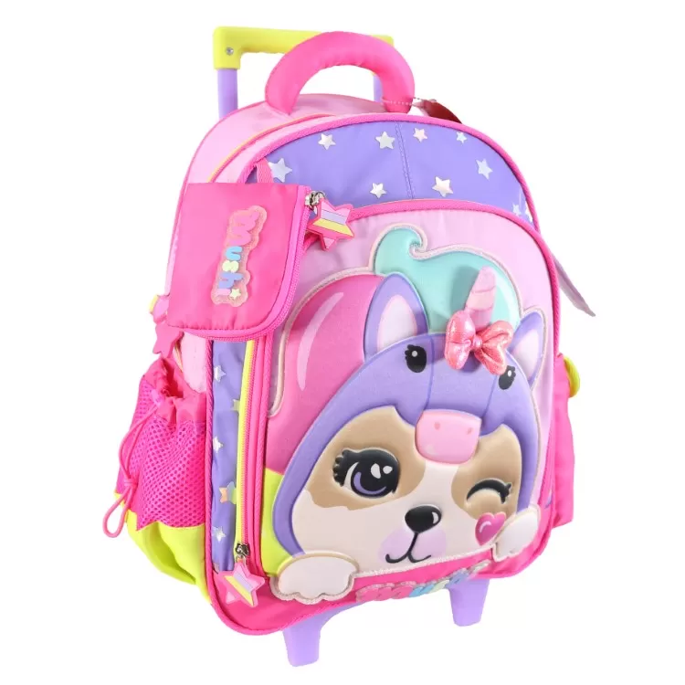 Mochila Escolar Cresko 2026 Simones 16" con Carro Art.SI943